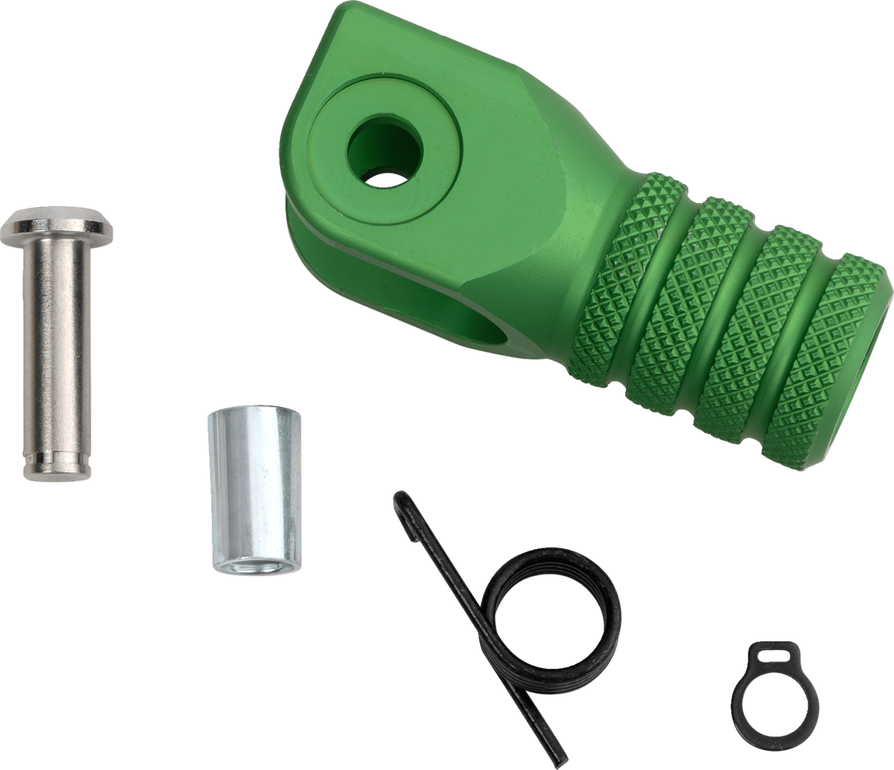 MOOSE Offroad Knurled Shift Lever Tip for Hammerhead CNC Levers, Green – Part 81-0000-02-30 - Kelly Motorsports