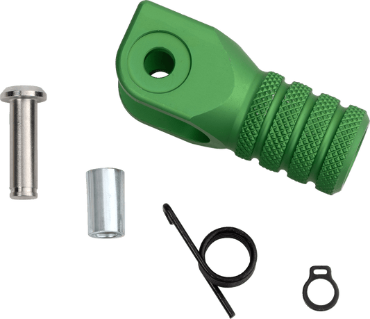 MOOSE Offroad Knurled Shift Lever Tip for Hammerhead CNC Levers, Green – Part 81-0000-02-30 - Kelly Motorsports