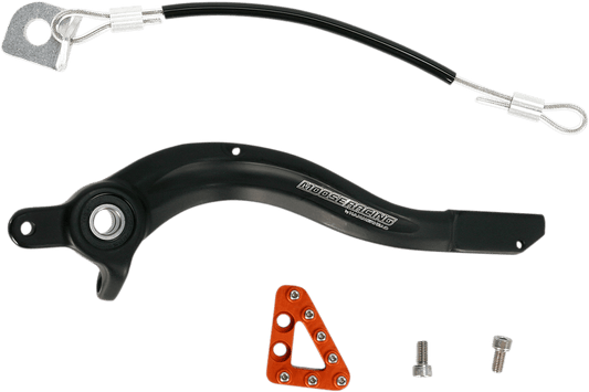 Moose Offroad KTM 82-0563-21-40 Brake Pedal with Adjustable Tips and Stainless Steel Components - Kelly Motorsports