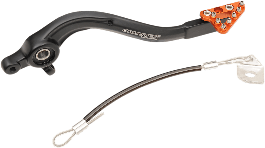 Moose Offroad KTM 82-0564-21-40 Brake Pedal with Adjustable Tips and Stainless Steel Components - Kelly Motorsports
