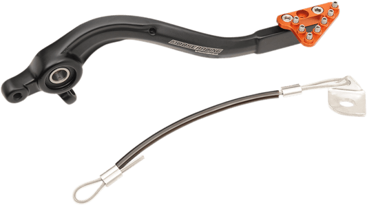 Moose Offroad KTM 82-0564-21-40 Brake Pedal with Adjustable Tips and Stainless Steel Components - Kelly Motorsports