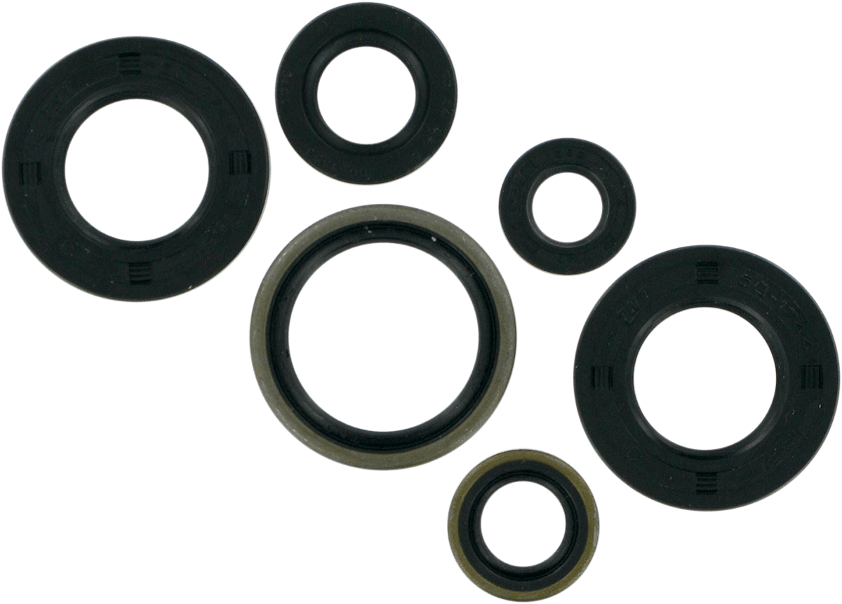 Moose Offroad KTM 822185MSE Motor Oil Seal Set - OEM Quality Replacement for Engine and Transmission - Kelly Motorsports
