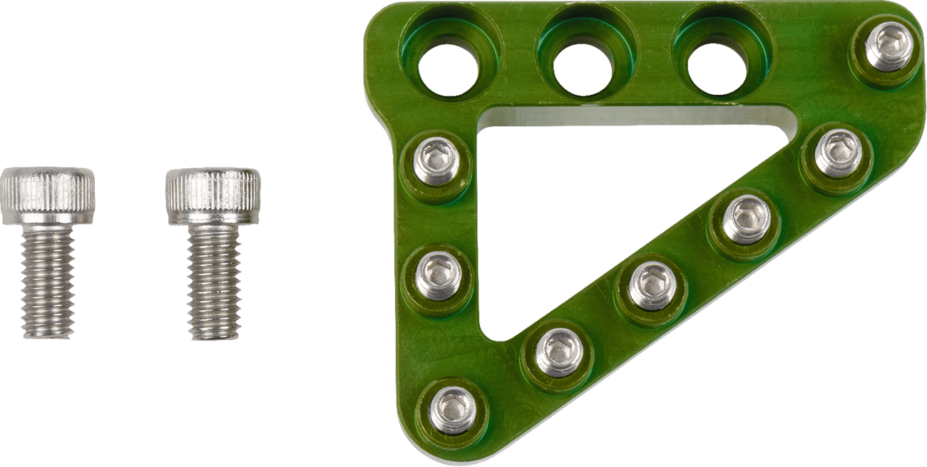 Moose Offroad Large Rear Brake Tip - Green, Part Number 82-0000-20-30 - Kelly Motorsports