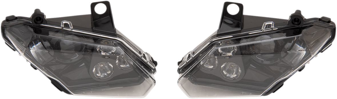 Moose Offroad LED Headlight for Can-Am X3 - Black - Part Number 500-1230-PU - Kelly Motorsports