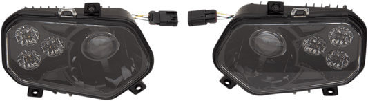 MOOSE OFFROAD LED Headlight for Polaris - Model 100-3355-PU - Kelly Motorsports