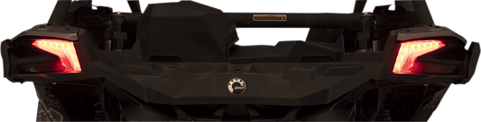 MOOSE OFFROAD LED Taillights for Can-Am X3 — Black, Part 500-3359-PU - Kelly Motorsports