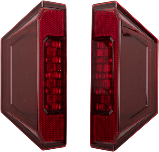 MOOSE OFFROAD LED Taillights for Ranger 900 - Red, Part Number 100-2351-PU - Kelly Motorsports