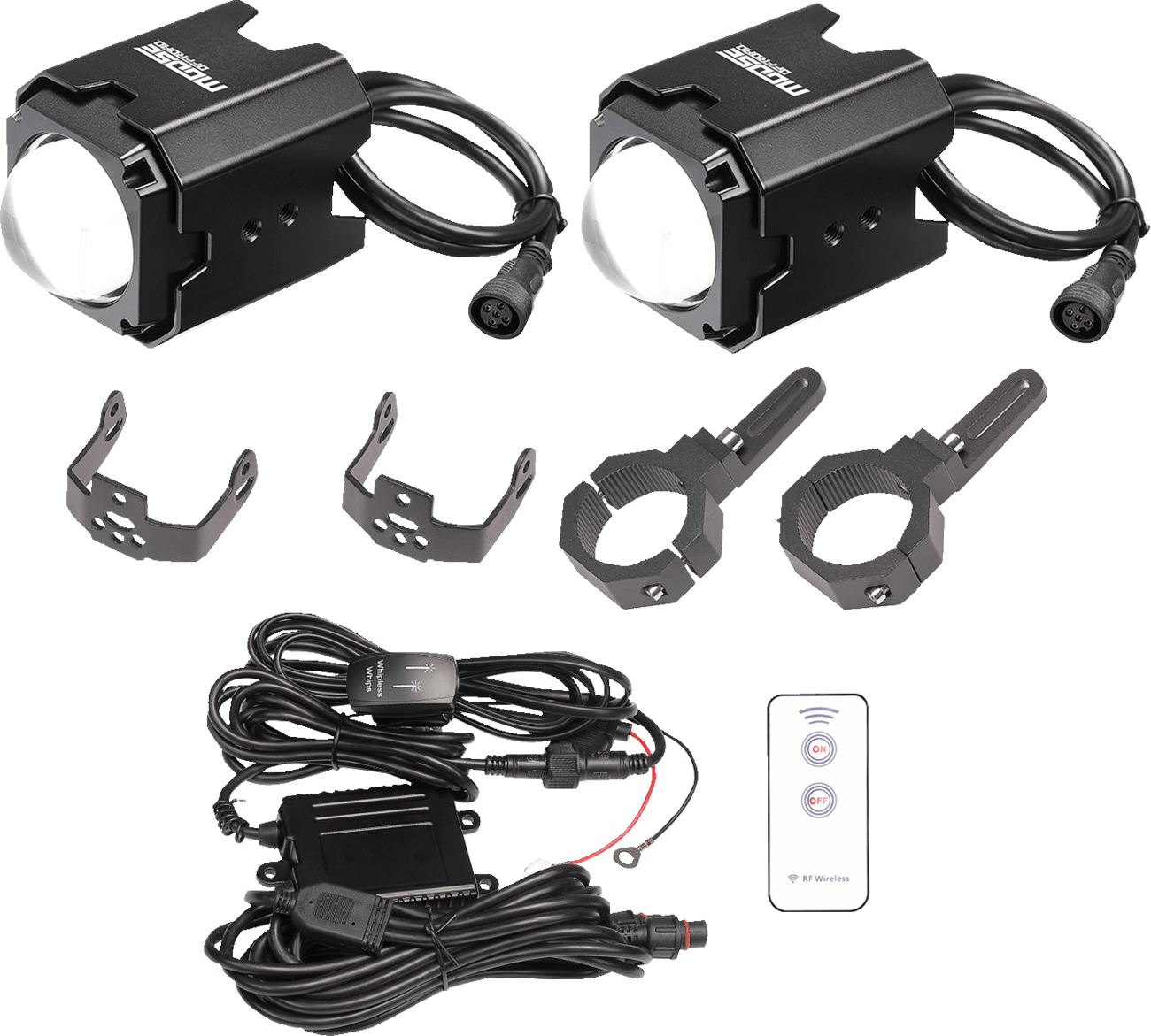 MOOSE OFFROAD Light Pod Q21-6010 Spotlight and Flood Light for Off-Road Vehicles - Kelly Motorsports