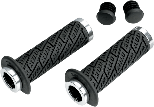 MOOSE OFFROAD Lock-On Grips 7/8 inch B30MDB-S for Motorcycle Handlebars - Kelly Motorsports