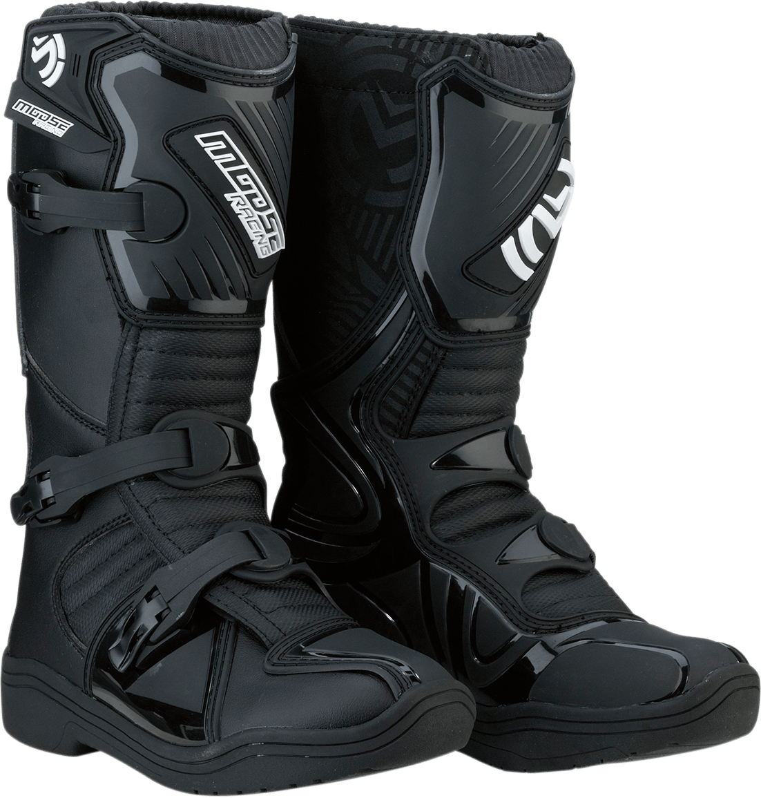 Moose Offroad M1.3 Boots - Black, Size 2 (Part 3411-0424) - Kelly Motorsports