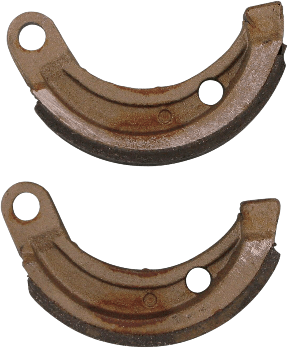 Moose Offroad M9200 Front Brake Shoes – Aramid Fiber Performance - Kelly Motorsports