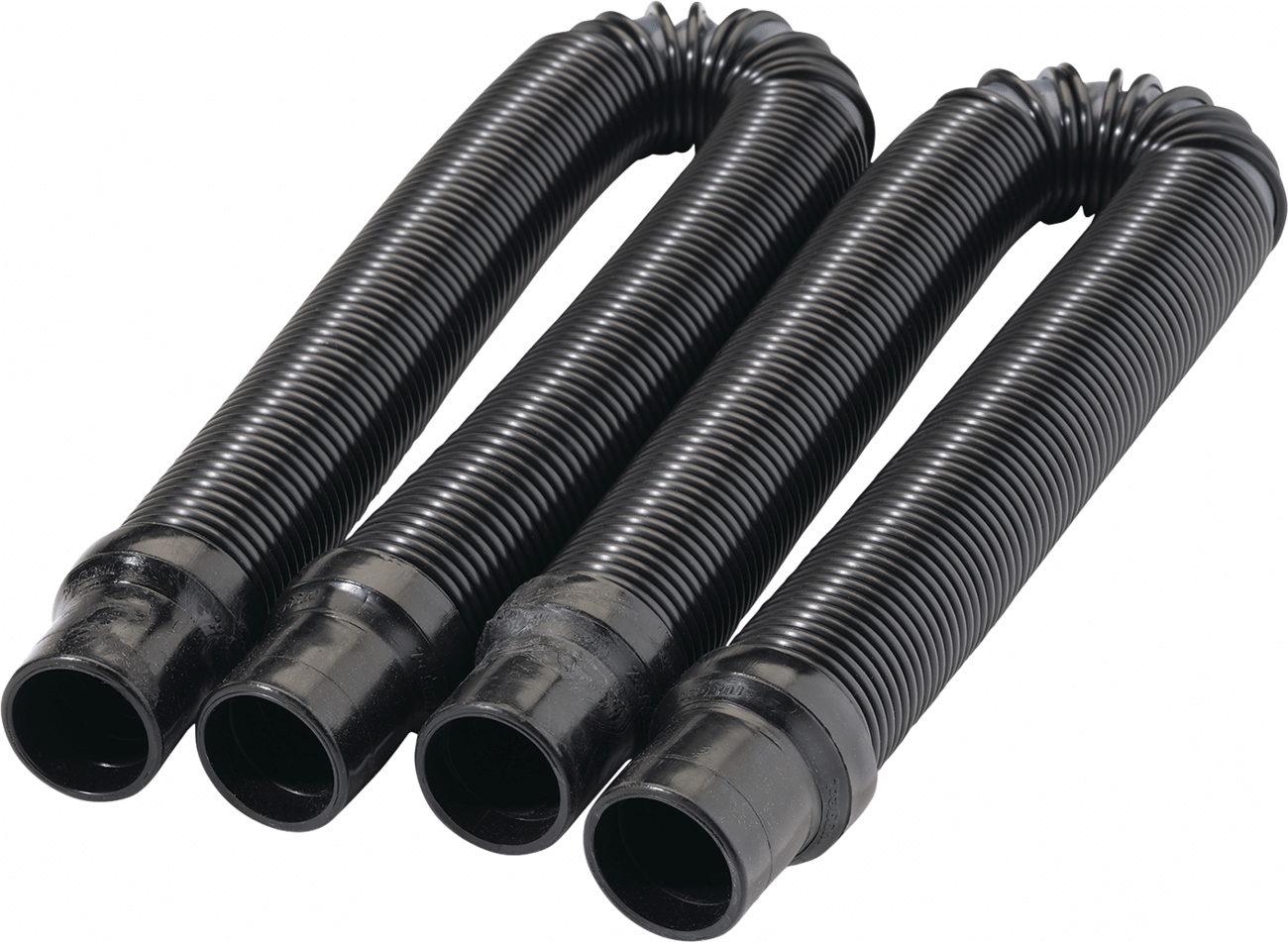 MOOSE OFFROAD MAC-X Expandable Ultra Flex Air Pumper System Hose - 2' to 6' - Black - Kelly Motorsports