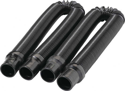 MOOSE OFFROAD MAC-X Expandable Ultra Flex Air Pumper System Hose - 2' to 6' - Black - Kelly Motorsports