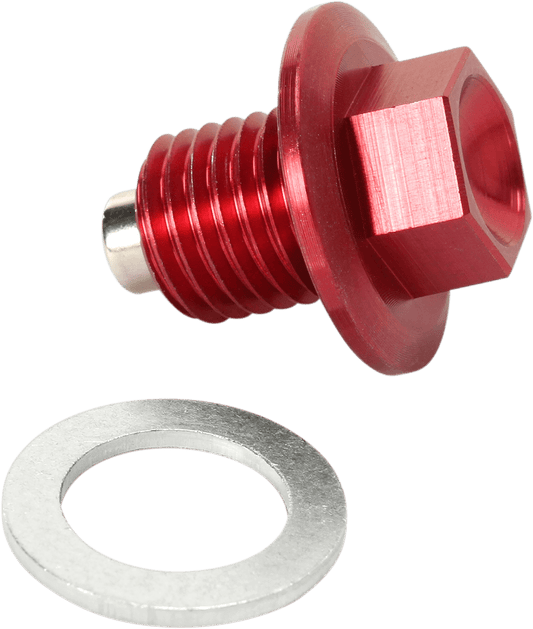 Moose Offroad Magnetic Drain Plug DP107-3 for Honda, Kawasaki, Suzuki, and Yamaha - Kelly Motorsports