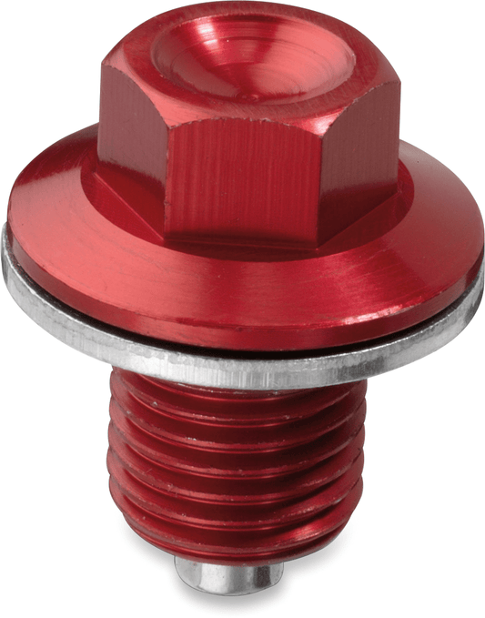 Moose Offroad Magnetic Drain Plug for Yamaha DP107-2 - Red - Kelly Motorsports