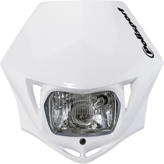 Moose Offroad MMX Headlight - White, Part Number 8663500025 - Kelly Motorsports