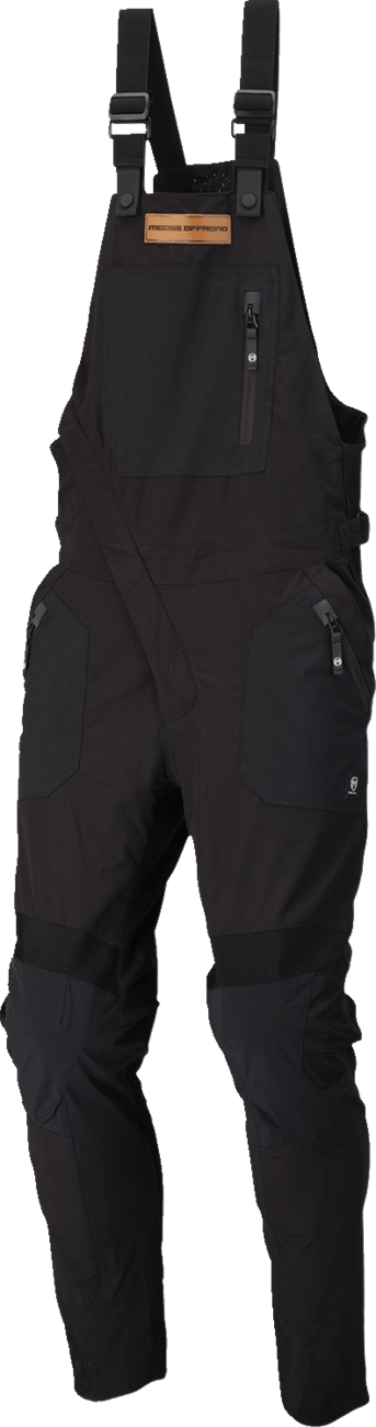 MOOSE OFFROAD Motorees 2XL Black Performance Riding Overalls - Part 2901-12101 - Kelly Motorsports
