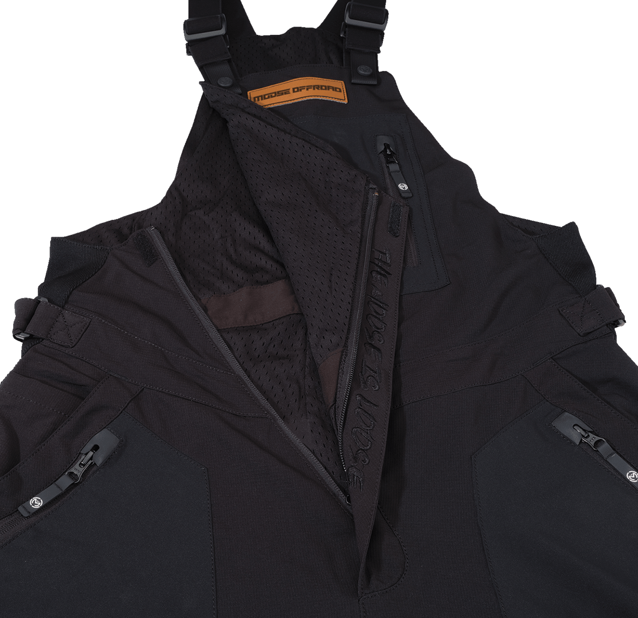 Moose Offroad Motorees Black XL – Durable and Functional Riding Overalls with Stretch Rip-Stop Polyester - Kelly Motorsports