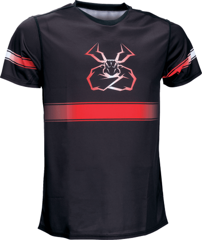 Moose Offroad Mountain Bike Short-Sleeve Jersey - Red/Black, Medium (Part No. 5020-0268) - Kelly Motorsports