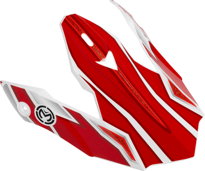 MOOSE OFFROAD MR3 Peak - F.A.F. Helmet Replacement Visor - Kelly Motorsports