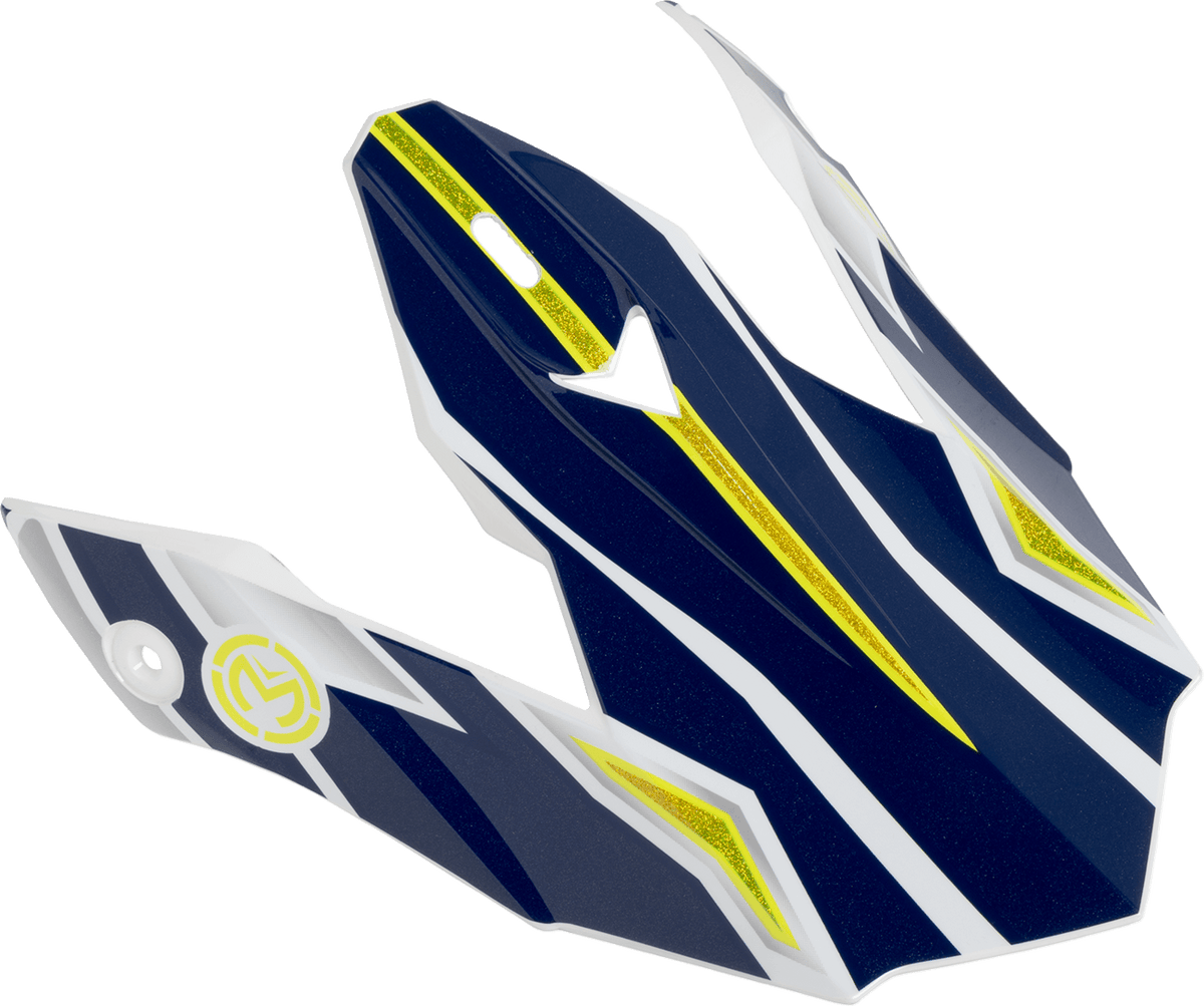 MOOSE OFFROAD MR3 Peak - F.A.F. Helmet Replacement Visor - Kelly Motorsports