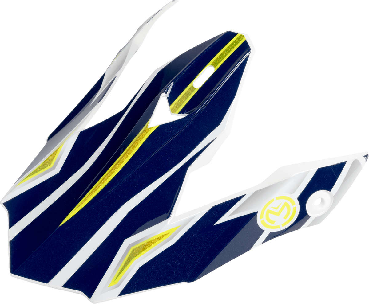 MOOSE OFFROAD MR3 Peak - F.A.F. Helmet Replacement Visor - Kelly Motorsports