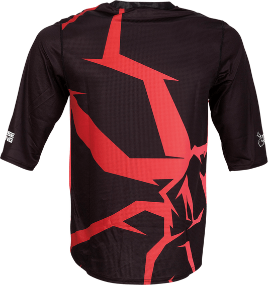 Moose Offroad MTB Jersey 3/4 Sleeve Red Medium 5020-0245 - Kelly Motorsports