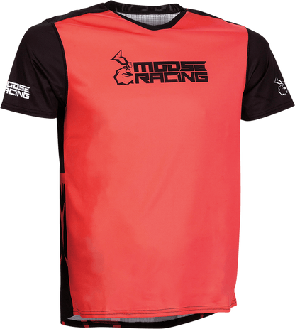 MOOSE OFFROAD MTB Jersey - Red, Large - Part Number 5020-0200 - Kelly Motorsports