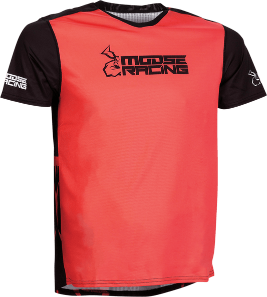 MOOSE OFFROAD MTB Jersey - Red, Large - Part Number 5020-0200 - Kelly Motorsports