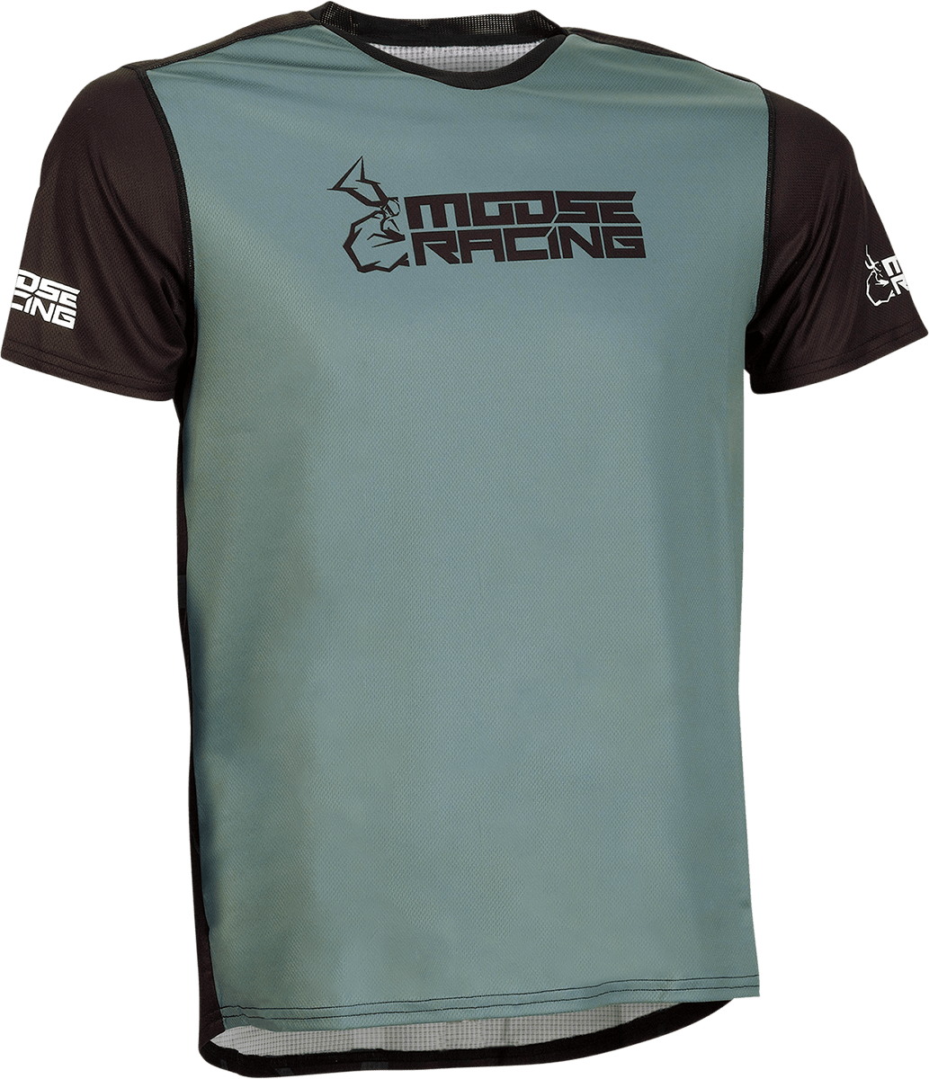 MOOSE OFFROAD MTB Short-Sleeve Jersey - Black - Medium 5020-0193 - Kelly Motorsports