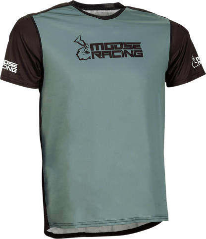 MOOSE OFFROAD MTB Short-Sleeve Jersey - Black - Medium 5020-0193 - Kelly Motorsports