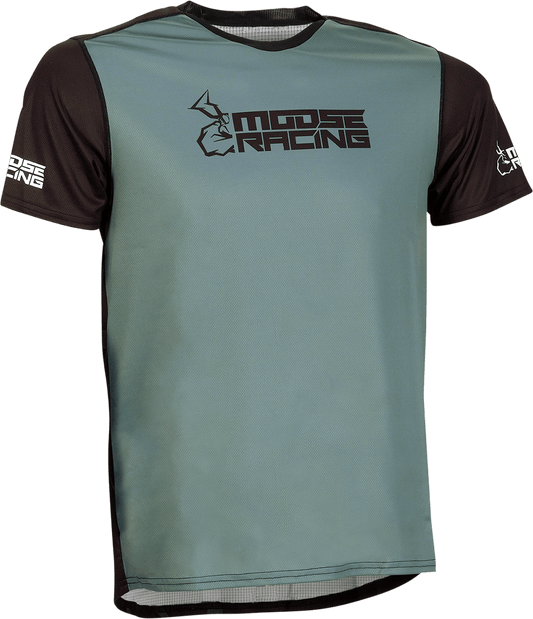 MOOSE OFFROAD MTB Short-Sleeve Jersey - Black - Medium 5020-0193 - Kelly Motorsports