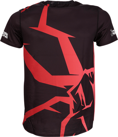 MOOSE OFFROAD MTB Short-Sleeve Jersey - Red, Small - Part 5020-0198 - Kelly Motorsports