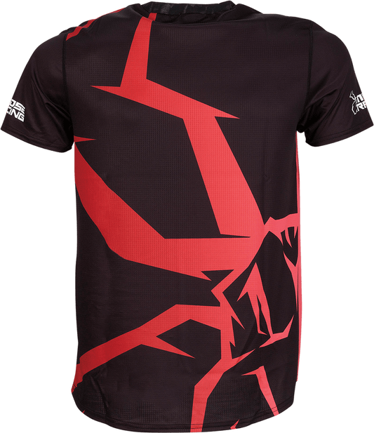 MOOSE OFFROAD MTB Short-Sleeve Jersey - Red, Small - Part 5020-0198 - Kelly Motorsports