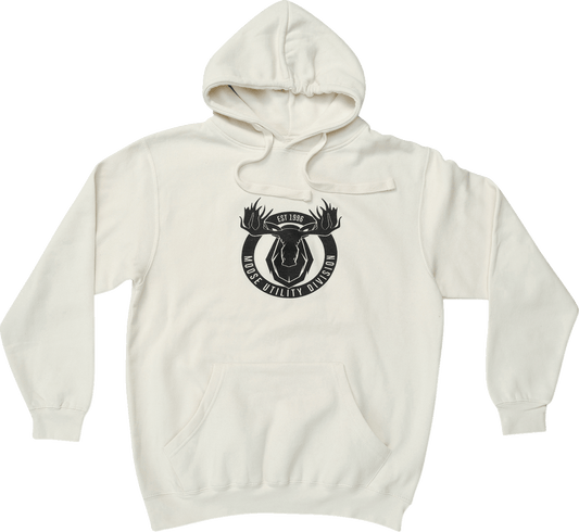 Moose Offroad Mud Badge Hoodie - Natural, Large - Part 3050-6961 - Kelly Motorsports
