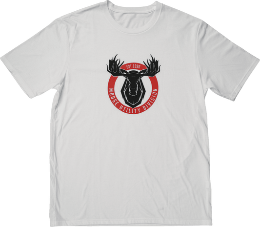 Moose Offroad MUD Badge T-Shirt in White - 2XL | Part Number 3030-24390 - Kelly Motorsports
