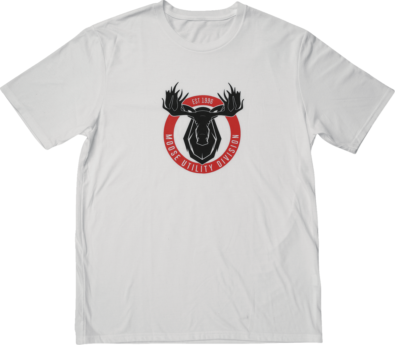 Moose Offroad Mud Badge T-Shirt - White, Large - Part Number 3030-24388 - Kelly Motorsports
