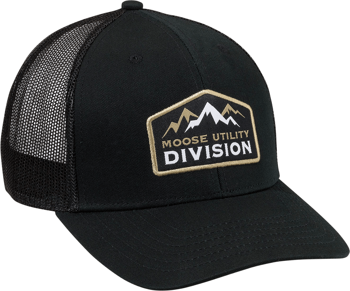 MOOSE OFFROAD MUD Mountain Hat - Black, One Size - Part 2501-3819 - Kelly Motorsports