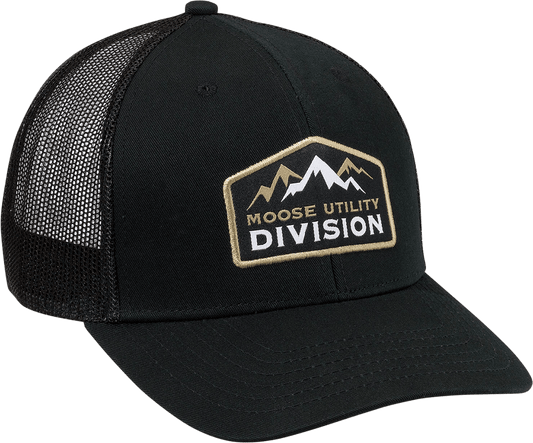 MOOSE OFFROAD MUD Mountain Hat - Black, One Size - Part 2501-3819 - Kelly Motorsports