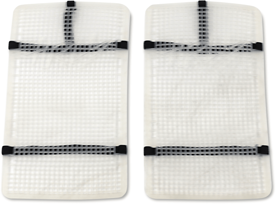 Moose Offroad Mud Radiator Cover for Honda HPRMUDCRF45016M - Kelly Motorsports