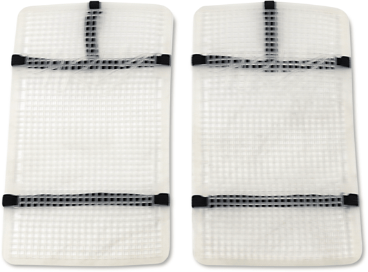 Moose Offroad Mud Radiator Cover for Honda HPRMUDCRF45016M - Kelly Motorsports
