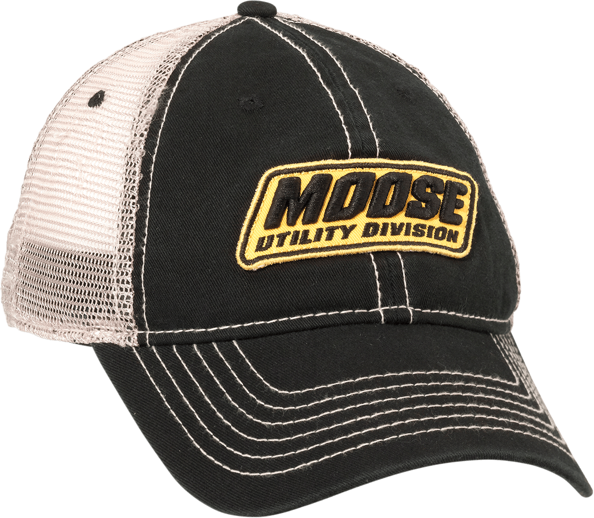Moose Offroad Mud Snapback Hat - Black (Part No. 2501-2468) - Kelly Motorsports