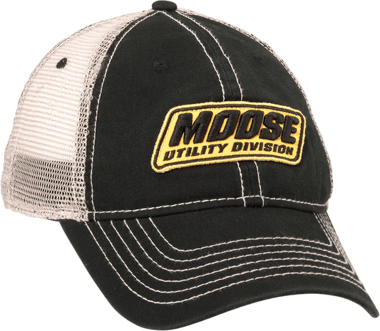 Moose Offroad Mud Snapback Hat - Black (Part No. 2501-2468) - Kelly Motorsports