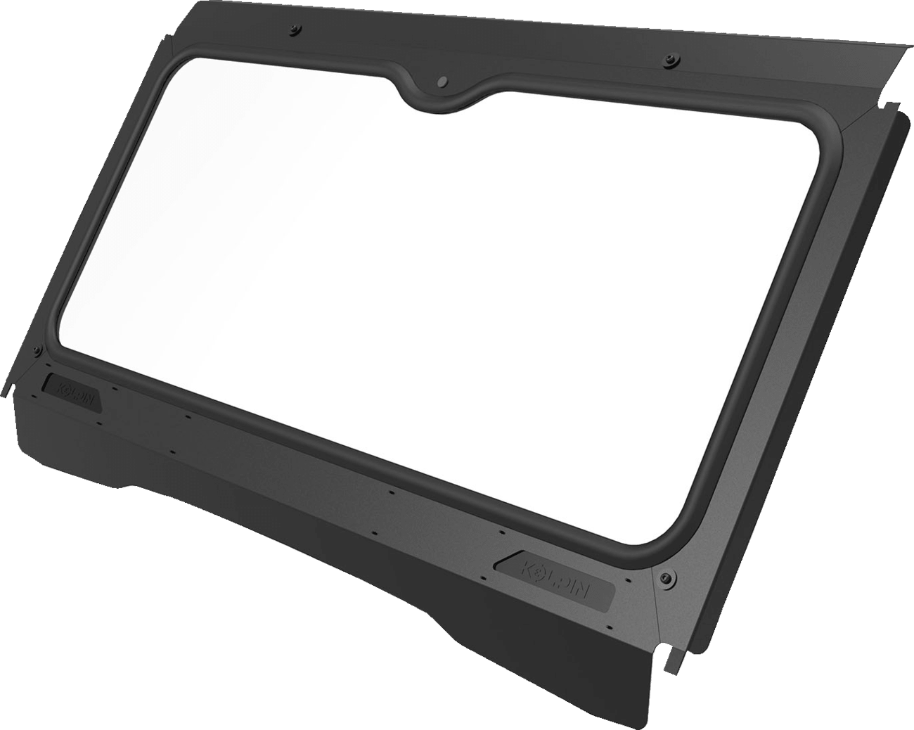 Moose Offroad Mule Pro 28300M Glass Windshield with Dual Vents and Powder-Coated Frame - Kelly Motorsports