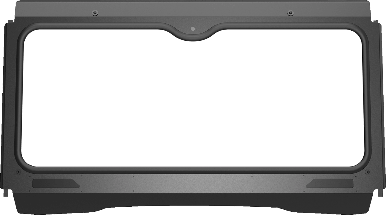 Moose Offroad Mule Pro 28300M Glass Windshield with Dual Vents and Powder-Coated Frame - Kelly Motorsports