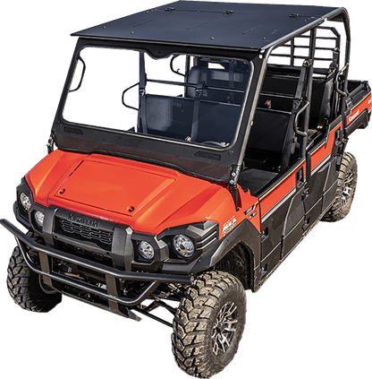 Moose Offroad Mule Pro 28300M Glass Windshield with Dual Vents and Powder-Coated Frame - Kelly Motorsports