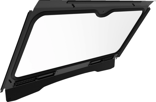 Moose Offroad Mule Pro 28300M Glass Windshield with Dual Vents and Powder-Coated Frame - Kelly Motorsports