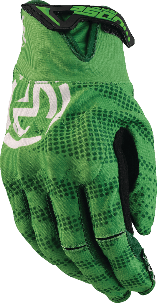 Moose Offroad MX1™ Gloves 2XL – Green with D3O Impact Protection, Adjustable Wrist Cuff - Kelly Motorsports