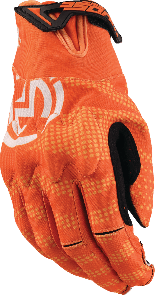 Moose Offroad MX1™ Gloves - Orange, Small - D3O Impact Protection and Tacky Grips - Kelly Motorsports