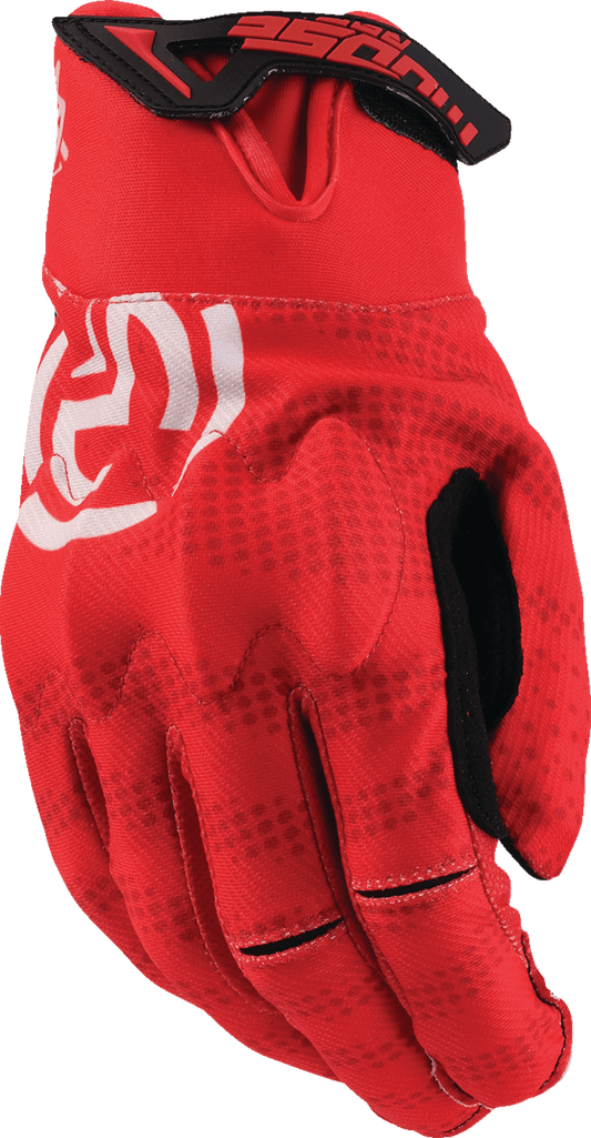 MOOSE OFFROAD MX1™ Gloves - Red, XL - Durable Impact Protection and Superior Grip - Kelly Motorsports
